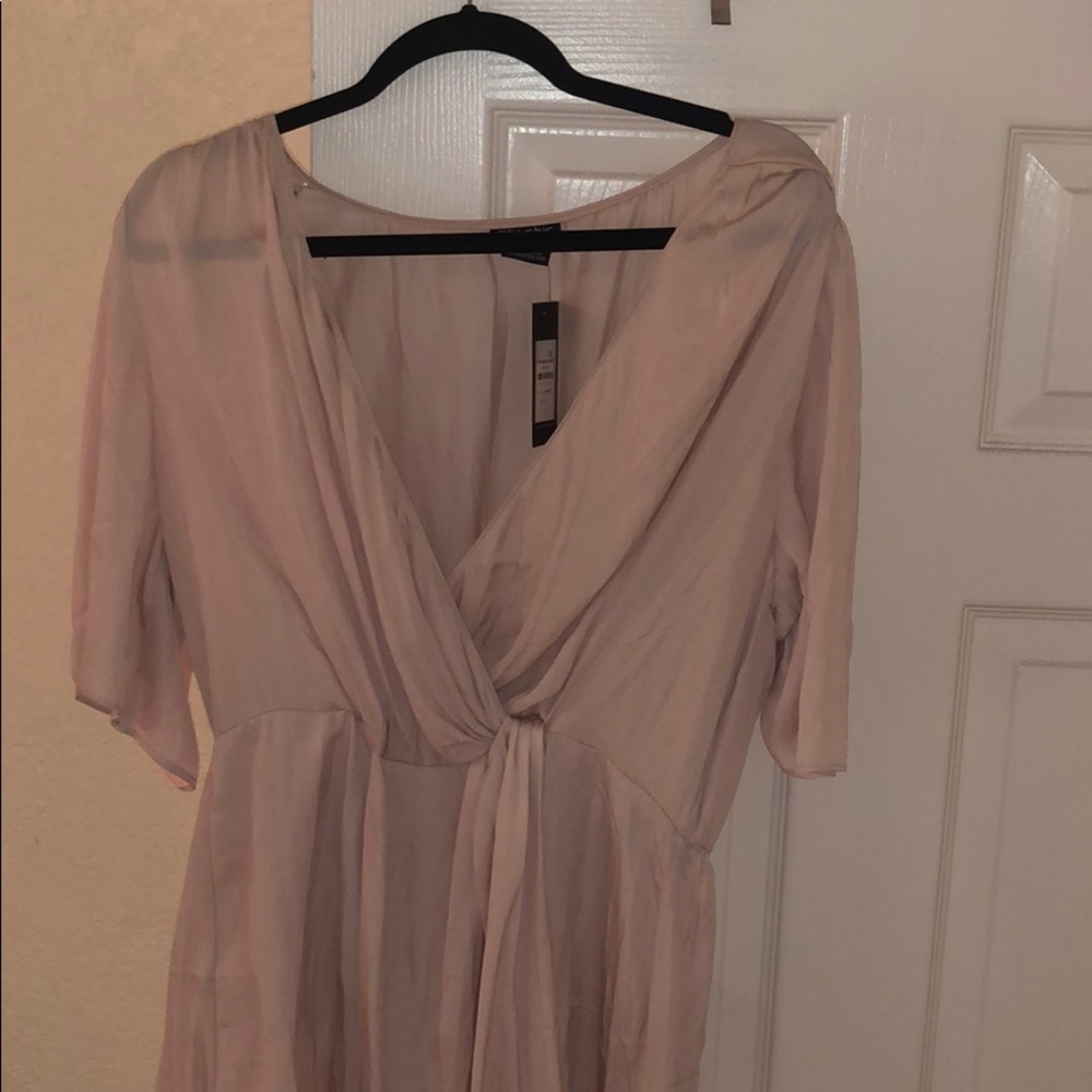 Light pink top